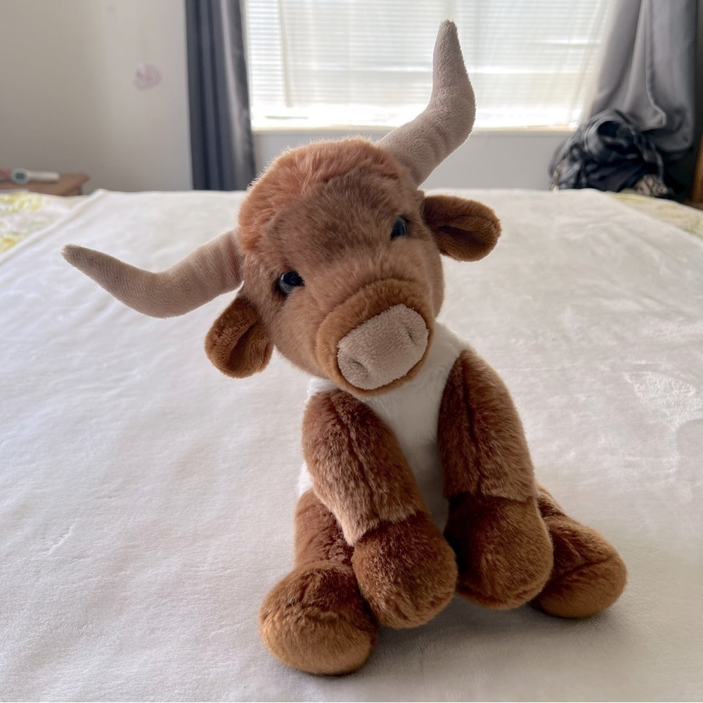Ganz Heritage Collection Longhorn Bull Stuffed Animal